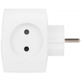 Разветвитель 4-м SP-4-3USBAC-W + 3 USB A+C со шторками 10А бел. Эра Б0069083