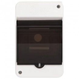 Корпус навесной SIMPLE КМПн 1/4 IP30 пластик.; прозр. крышка; бел. Эра Б0069239