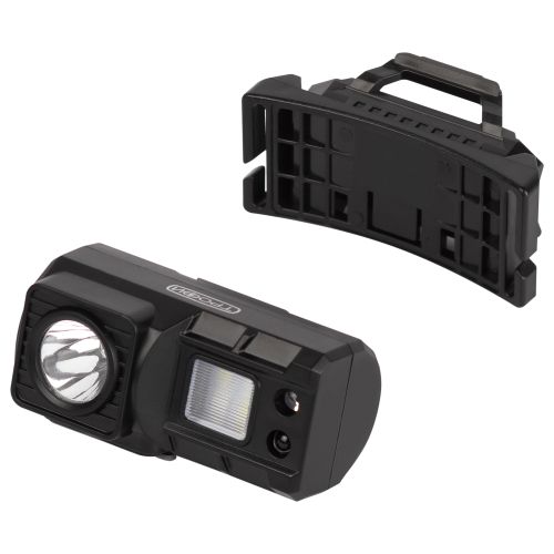 Фонарь светодиодный налобный GA-102 аккумуляторный 3Вт сенсорное управление магнит клипса 5 режимов Трофи Б0069569