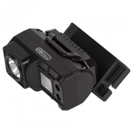 Фонарь светодиодный налобный GA-102 аккумуляторный 3Вт сенсорное управление магнит клипса 5 режимов Трофи Б0069569