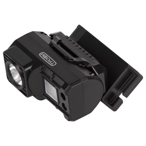 Фонарь светодиодный налобный GA-102 аккумуляторный 3Вт сенсорное управление магнит клипса 5 режимов Трофи Б0069569