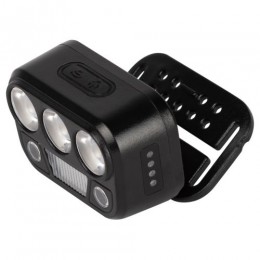 Фонарь светодиодный налобный GA-105 аккумуляторный 3+3+3Вт сенсорное управление 5 режимов Трофи Б0069572