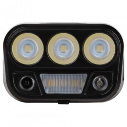 Фонарь светодиодный налобный GA-105 аккумуляторный 3+3+3Вт сенсорное управление 5 режимов Трофи Б0069572