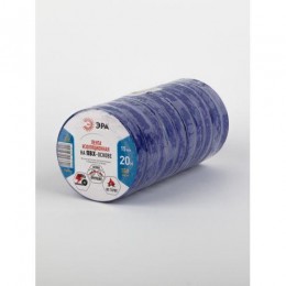 Изолента ПВХ 15ммх20м син. ЭРА C0036551