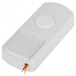 Кнопка для проводного звонка D1 ЭРА C0039669