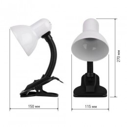 Светильник настол. N-102-E27-40W-W бел. ЭРА C0041423