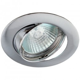 Светильник точечный KL1A CH 50Вт MR16 12В литой поворотн. хром. ЭРА C0043656