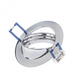 Светильник точечный KL1A CH 50Вт MR16 12В литой поворотн. хром. ЭРА C0043656