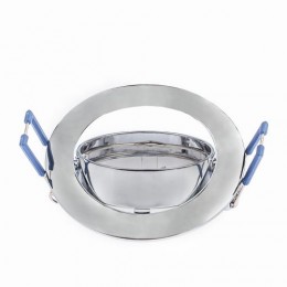 Светильник точечный KL1A CH 50Вт MR16 12В литой поворотн. хром. ЭРА C0043656