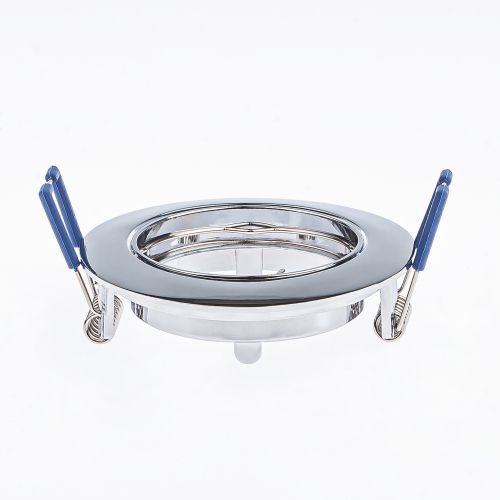 Светильник точечный KL1A CH 50Вт MR16 12В литой поворотн. хром. ЭРА C0043656