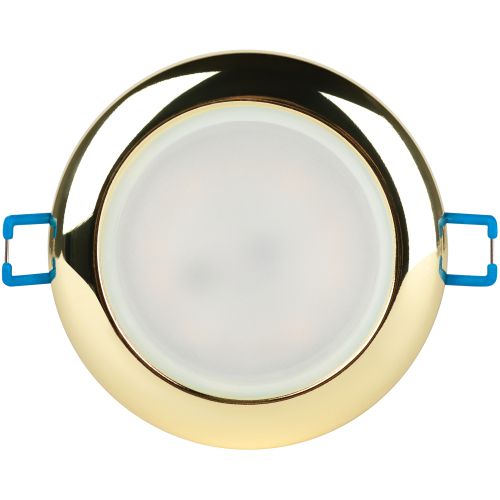 Светильник точечный WR1 GD 50Вт IP44 MR16 12В влагозащ. зол. ЭРА C0043846