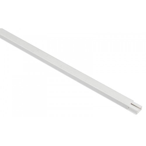 Кабель-канал 1-секц. 20х12.5 L2100 пластик DLPlus без перегородки бел. Leg 030008