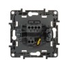 Переключатель 1-кл. СП Etika Plus 10А IP20 250В 10AX с подсветкой безвинтов. зажимы механизм бел. Leg 672215