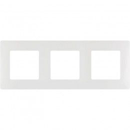 Рамка 3-м Etika бел. Leg 672503
