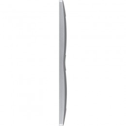 Рамка 2-м Etika алюм. Leg 672552