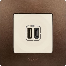 Рамка 1-м Etika какао IEK 672571