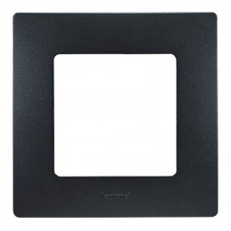 Рамка 1-м Etika антрацит Leg 672581