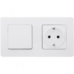 Выключатель 1-кл. Inspiria 10А IP20 250В 10AX механизм бел. Leg 673600