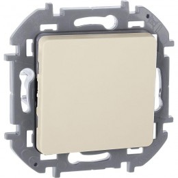 Выключатель 1-кл. Inspiria 10А IP20 250В 10AX механизм сл. кость Leg 673601