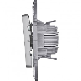 Выключатель 1-кл. Inspiria 10А IP20 250В 10AX механизм алюм. Leg 673602