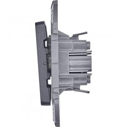 Выключатель 1-кл. Inspiria 10А IP20 250В 10AX механизм антрацит Leg 673603