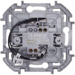 Выключатель 1-кл. Inspiria 10А IP20 250В 10AX с подсветкой/индикацией механизм бел. Leg 673610