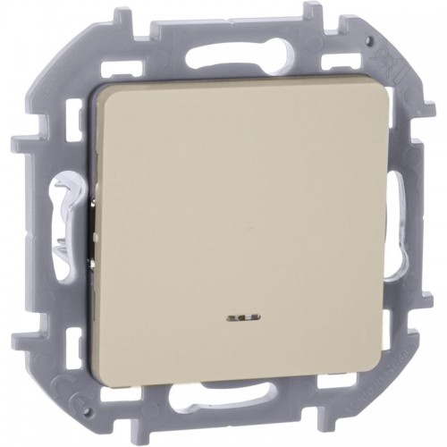 Выключатель 1-кл. Inspiria 10А IP20 250В 10AX с подсветкой/индикацией механизм сл. кость IEK 673611