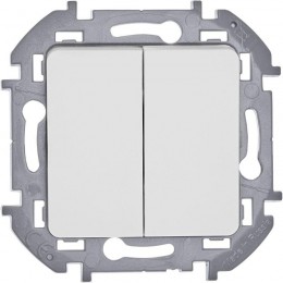 Выключатель 2-кл. Inspiria 10А IP20 250В 10AX механизм бел. Leg 673620