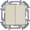 Выключатель 2-кл. Inspiria 10А IP20 250В 10AX механизм сл. кость Leg 673621