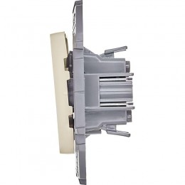 Выключатель 2-кл. Inspiria 10А IP20 250В 10AX механизм сл. кость Leg 673621