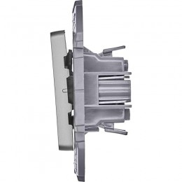 Выключатель 2-кл. Inspiria 10А IP20 250В 10AX механизм алюм. Leg 673622