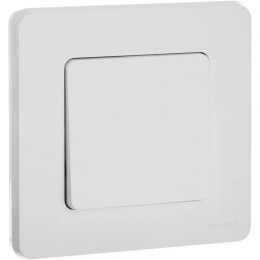 Переключатель 1-кл. Inspiria 10А IP20 250В 10AX механизм бел. Leg 673650