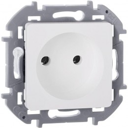 Розетка 1-м СП Inspiria 16А IP20 250В 2P механизм бел. Leg 673710
