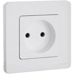 Розетка 1-м СП Inspiria 16А IP20 250В 2P механизм бел. Leg 673710
