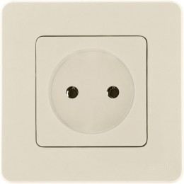 Розетка 1-м СП Inspiria 16А IP20 250В 2P механизм сл. кость IEK 673711