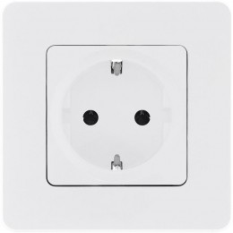 Розетка 1-м СП Inspiria 16А IP20 250В 2P+E немецк. стандарт механизм бел. Leg 673720