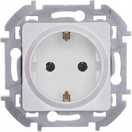 Розетка 1-м СП Inspiria 16А IP20 250В 2P+E немецк. стандарт механизм бел. Leg 673720
