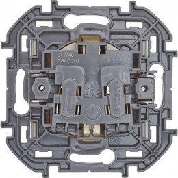 Розетка 1-м СП Inspiria 16А IP20 250В 2P+E немецк. стандарт механизм сл. кость Leg 673721