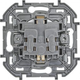 Розетка 1-м СП Inspiria 16А IP20 250В 2P+E немецк. стандарт механизм алюм. Leg 673722