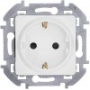 Розетка 1-м СП Inspiria 16А IP20 250В 2P+E защ. шторки немецк. стандарт механизм бел. Leg 673730