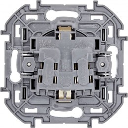 Розетка 1-м СП Inspiria 16А IP20 250В 2P+E защ. шторки немецк. стандарт механизм антрацит IEK 673733