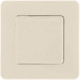 Розетка 1-м СП Inspiria 16А IP44 250В 2P+E защ. шторки с крышкой немецк. стандарт механизм сл. кость Leg 673741