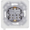 Розетка 1-м СП Inspiria 16А IP44 250В 2P+E защ. шторки с крышкой немецк. стандарт механизм сл. кость Leg 673741