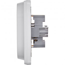 Розетка Inspiria 16А 250В 2х2P+E немецк. стандарт бел. IEK 673750