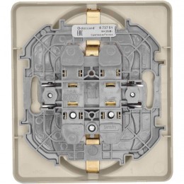 Розетка Inspiria 16А 250В 2х2P+E немецк. стандарт сл. кость Leg 673751