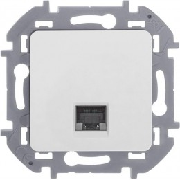 Розетка компьютерная Inspiria RJ45 кат.5E UTP бел. Leg 673825