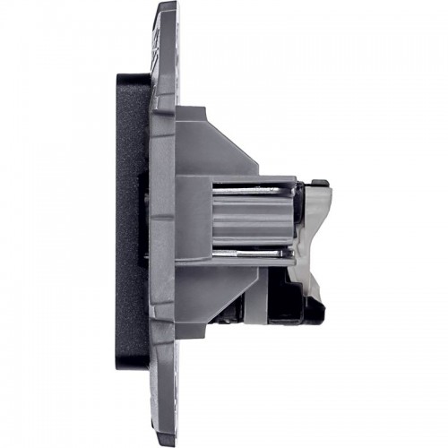 Розетка компьютерная Inspiria RJ45 кат.5E UTP антрацит IEK 673828