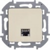 Розетка компьютерная Inspiria RJ45 кат.6 UTP механизм сл. кость Leg 673831