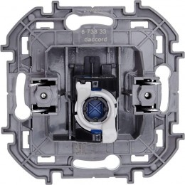 Розетка компьютерная Inspiria RJ45 кат.6 UTP механизм антрацит Leg 673833