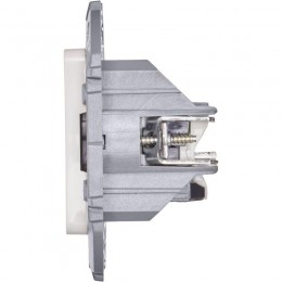 Розетка компьютерная 2-м Inspiria RJ45 кат.5E UTP бел. Leg 673835